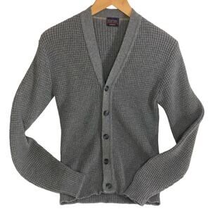 Vintage International Design Group Jockey Button Down Cardigan Size Small